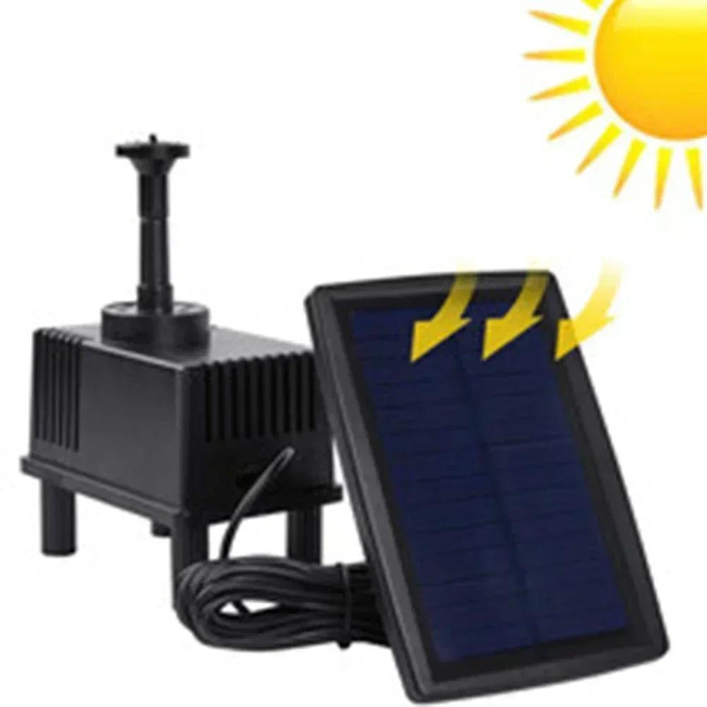 1.5W 7V Outdoor Solar Pool Pump Fish Tank Reservoir Watering System Solar Fountain Pump With Filter Tools Accessories Solar