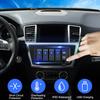 Digital Voltmeter 4 Gang Toggle Rocker Switch Waterproof 12V/24V Dual USB Port for Car Marine LED Switch Panel +Sticker