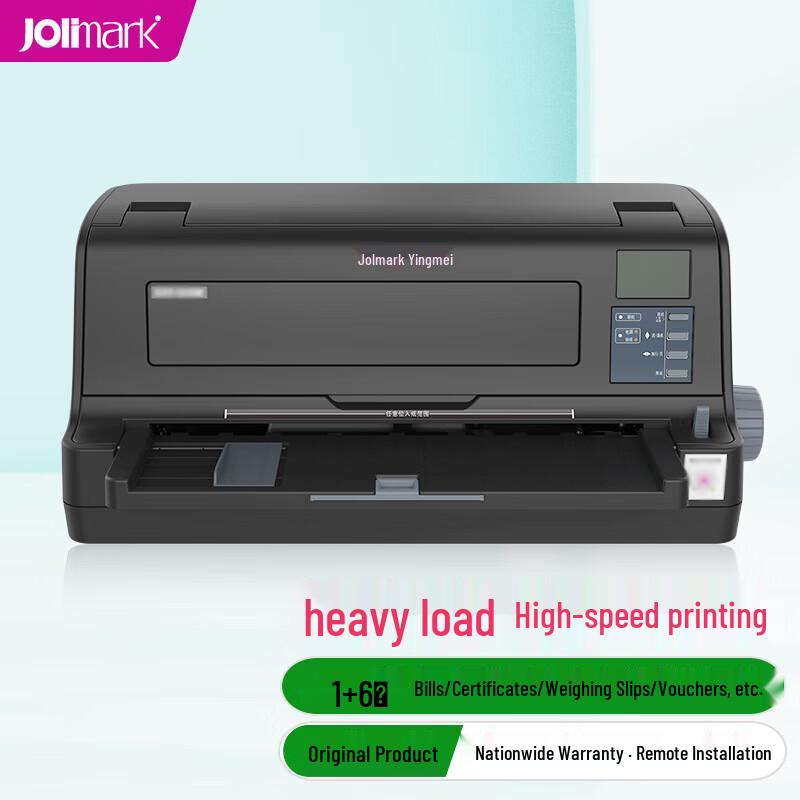 

Jolimark FP-820K+ Dot Matrix Printer CN plug (adapter included)
