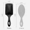 WetBrush Paddle Detangler Hair Brush Black 1 piece (x 1)