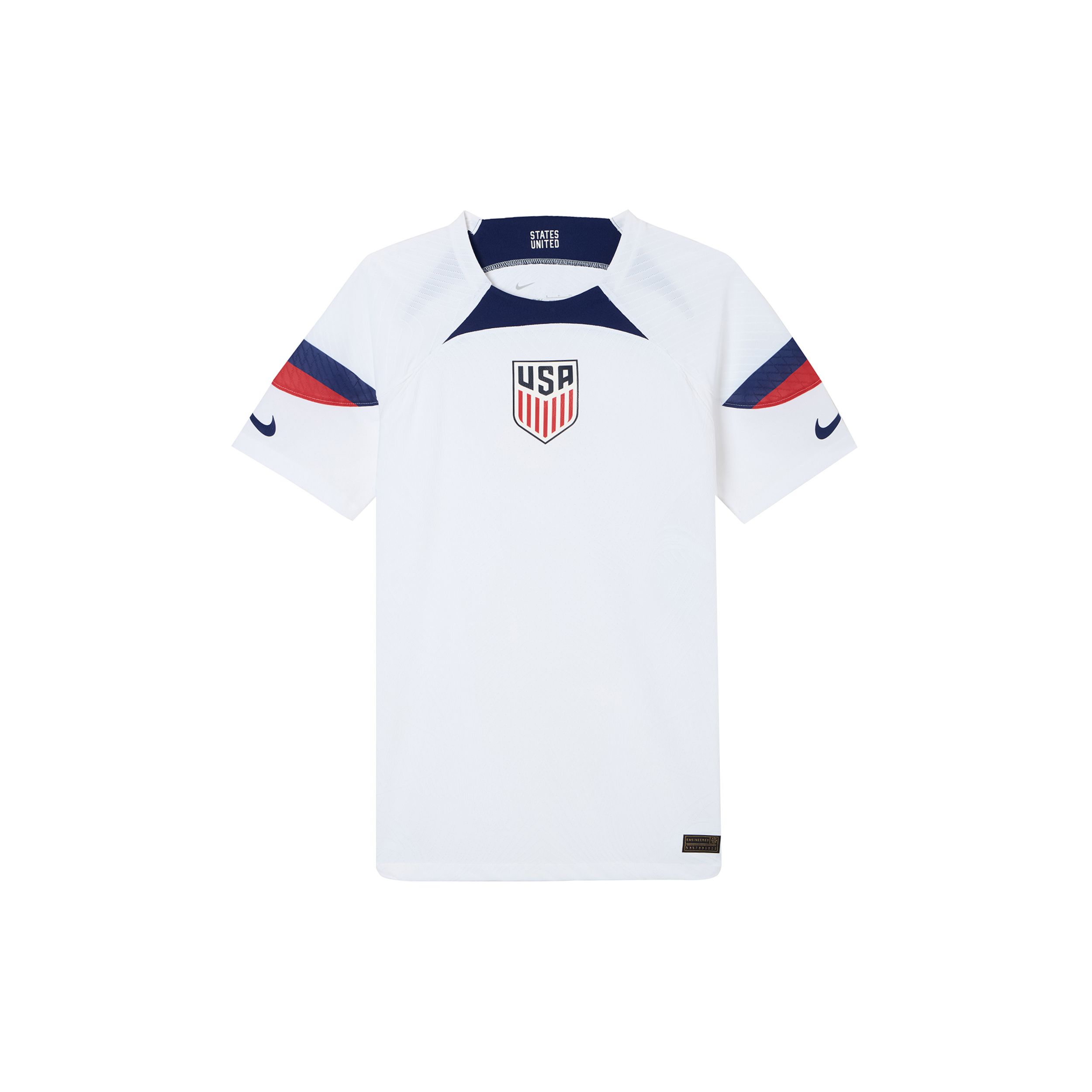 

Nike 2022/23 Qatar World Cup Logo Print Футболка с коротким рукавом Player Version Домашние мужские топы Белые DN0638-101 S