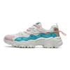 Fila Cat Paw Fabric Synthetic Leather Comfortable Fashion Low-Top Dad Shoes Women sneaker White Blue F12W124153FAB