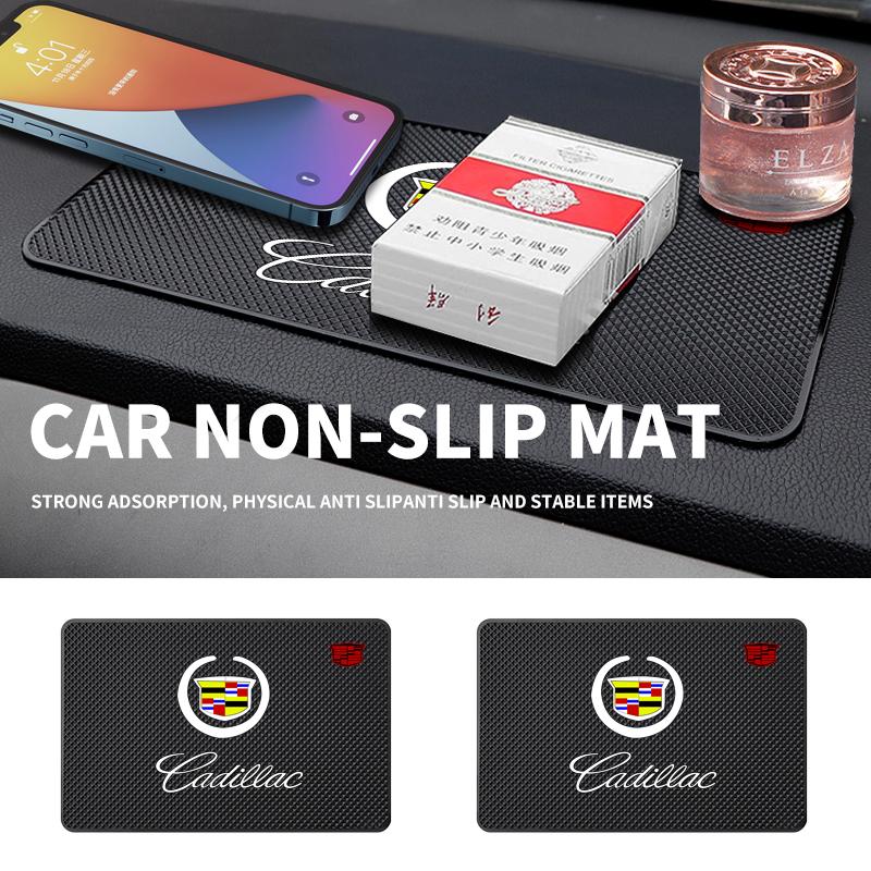 Tappetino Antiscivolo in Gel di Silice per Cruscotto Auto, Supporto Antiscivolo per Telefono, Occhiali da Sole per Cadillac Escalade CTS ATS SRX STS XT5 XT4 XT6 XTS CT4