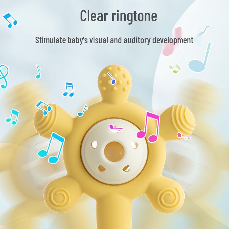 Cross-border Ferris Wheel Silicone Baby Teether and Rattle Toy