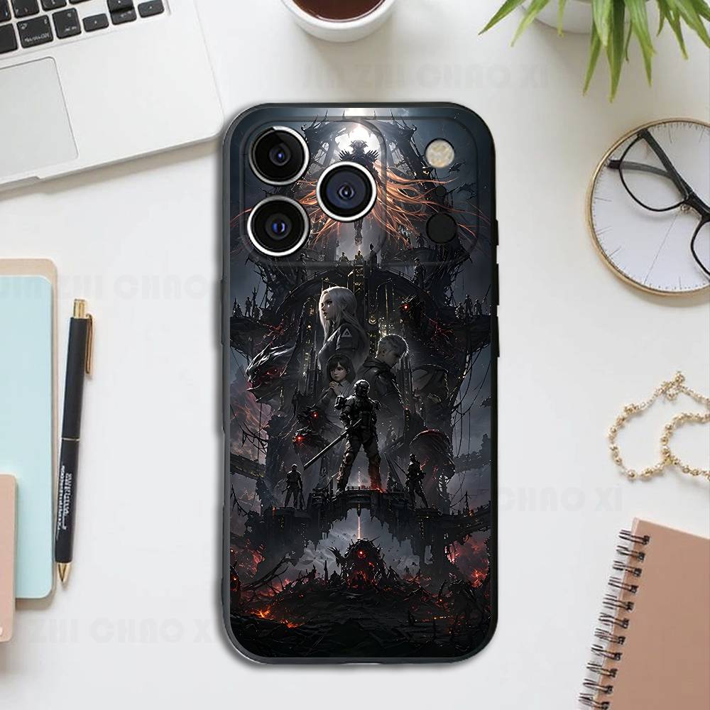

Ling C-Cage I-Incarnation Silicone Phone Case For IPhone 17 16 15 14 13 12 11 X XS Plus Pro Max Shockproof Soft Cover iPhone16promax