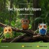 Mini Folding Owl Nail Clippers with Keychain