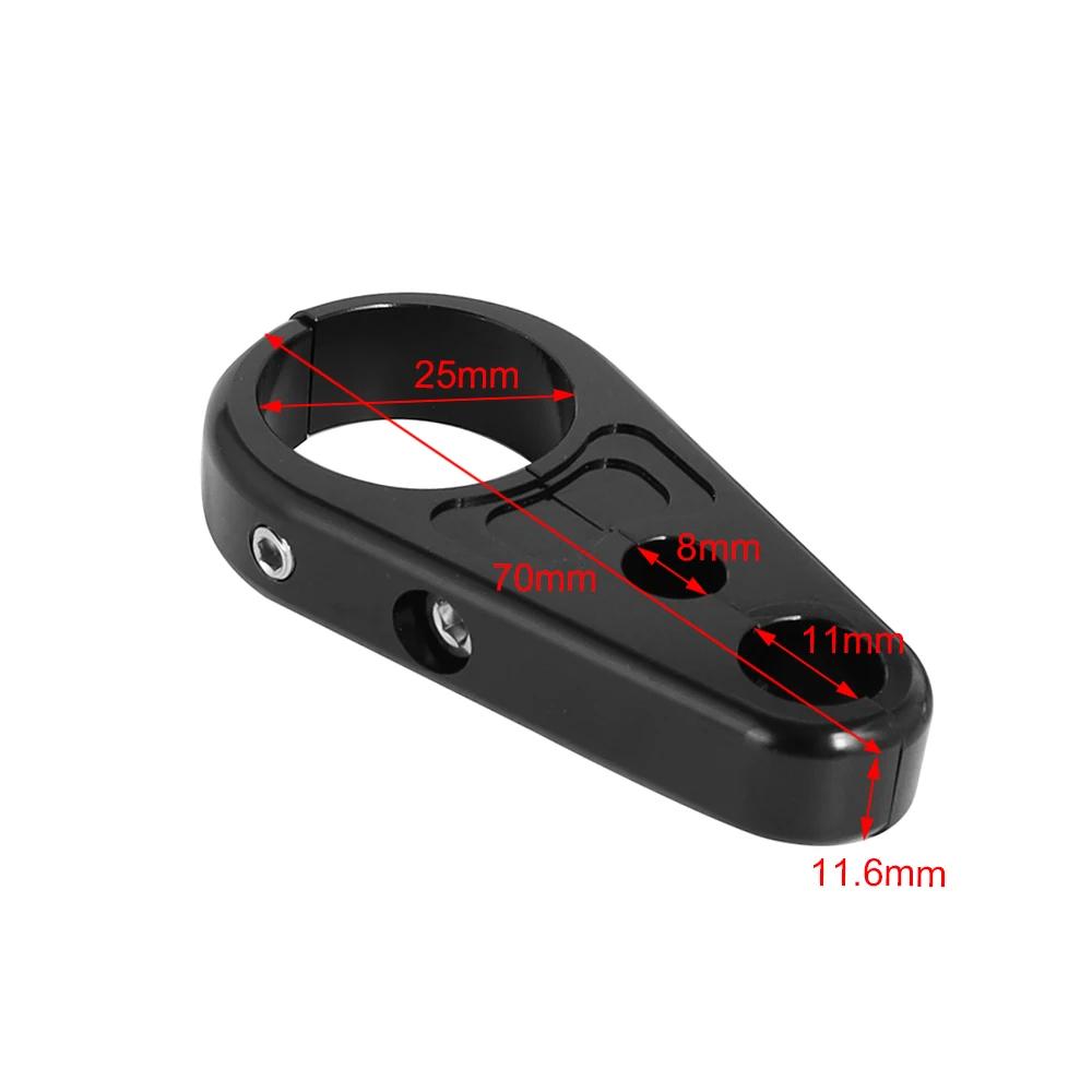 Motorcycles Brake Clutch Cable Wire Clamp 25mm Handle Bar Cable Clamp Replacement Compatible with Davidson 1 Inch Handlebars