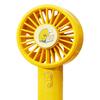 Handheld Fan Cartoon Pet Pattern Multi-Speed Silent Motor USB Rechargeable Portable Desktop Cooling Fan