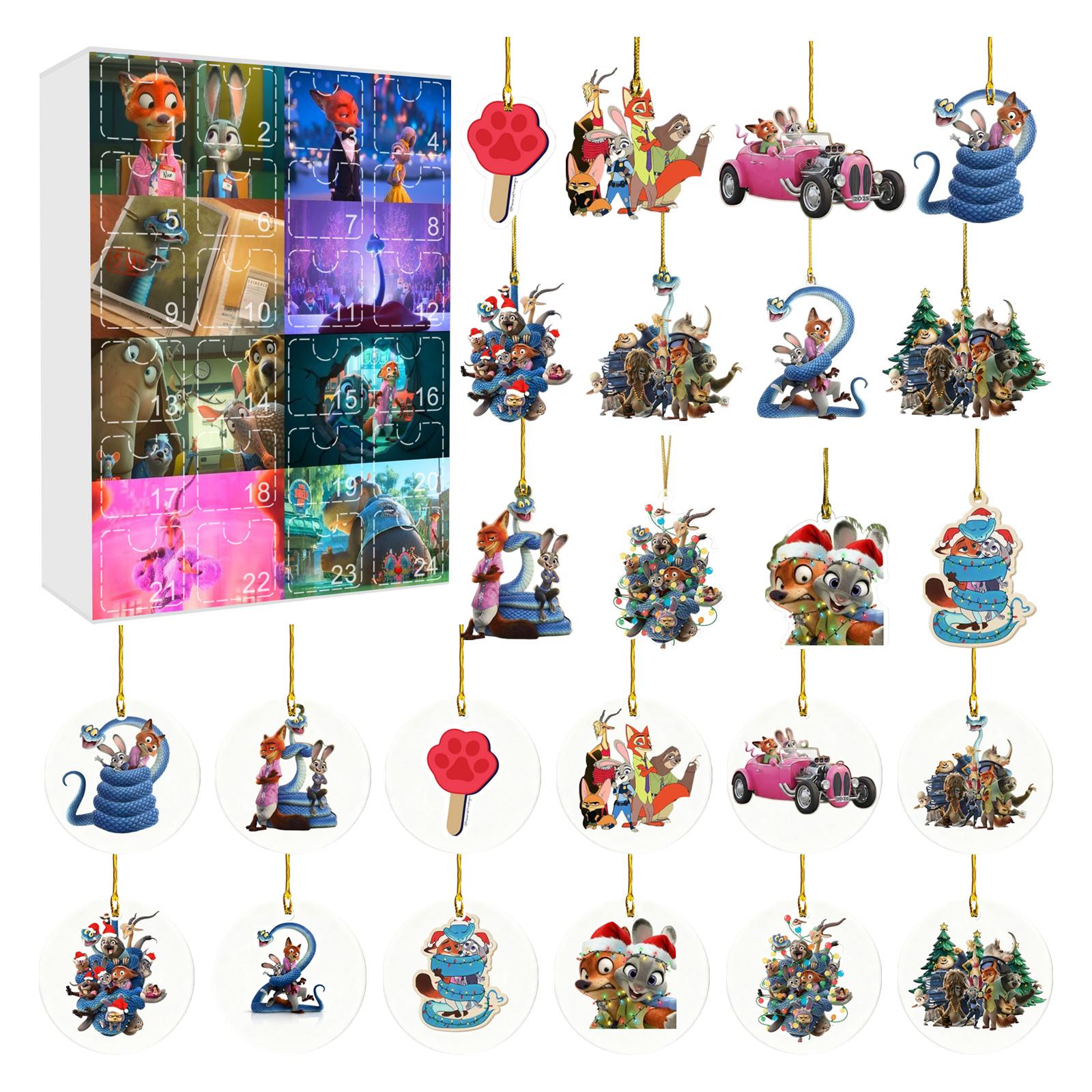 

Календарь прибытия включает в себя 24 календаря прибытия, календарь обратного отсчета и сюрпризы для коллекционирования. One Size