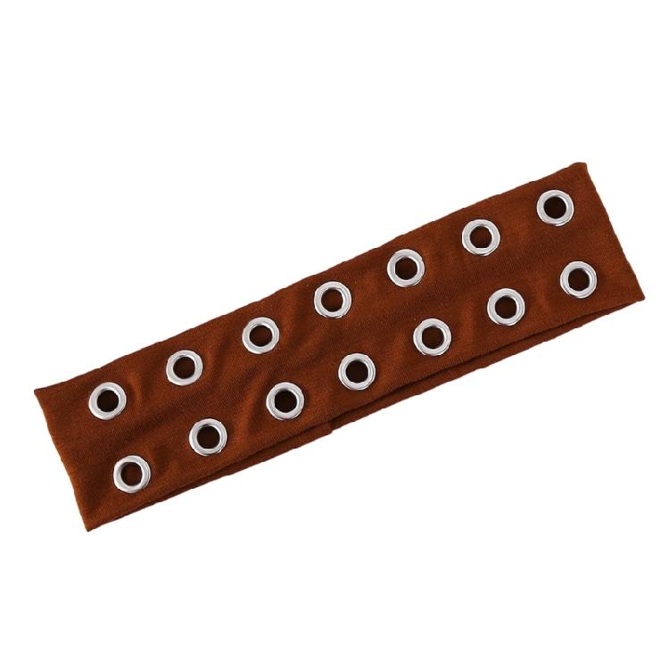 Bandeau Fashion avec Accents Métalliques Bandeau de Fête Festival pour Festivals de Musique Rock et Looks Décontractés