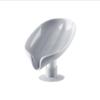 1PC Creative Flaky Perforated Soap Box Self-Standing Suction Cup Draining Bathroom Soap Storage Laundry Rack Soap Box