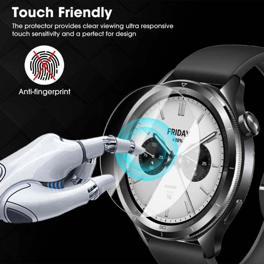 5-1pcs for Xiaomi Watch S4 41mm Easy To Install Tempered Glass Ultra HD Screen Protector Explosion-Proof Film Anti-scratch Films