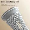 Men Women Foot Roller Yoga Massage Sphere Plantar Fascia Roller Muscle Relaxation Care Plastic Manual Foot Massager