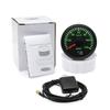 52mm GPS Speedometer 30/60/80/120/200 KMH Speed Meter With GPS Antenna For  Marine Boat Car 7 Color Backlight Odometer 12V 24V