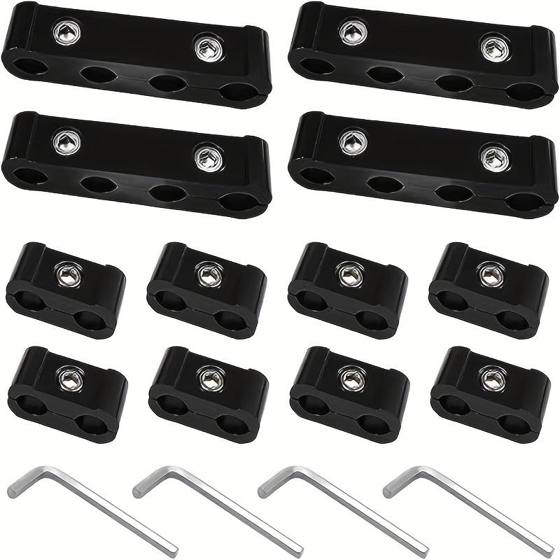 12 Stück/Set Auto Zündkerzenkabel Clip 8MM/9MM/10MM Drahtklemme Trenner Zündverteiler Organizer Elektrisches Auto Zubehör