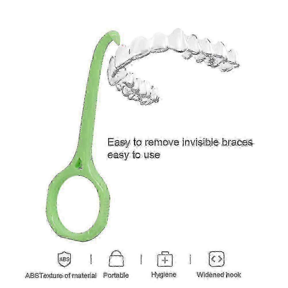 10 Pcs Clear Aligner Removal Hook for Invisalign Braces and Retainers Orthodontic Essentials