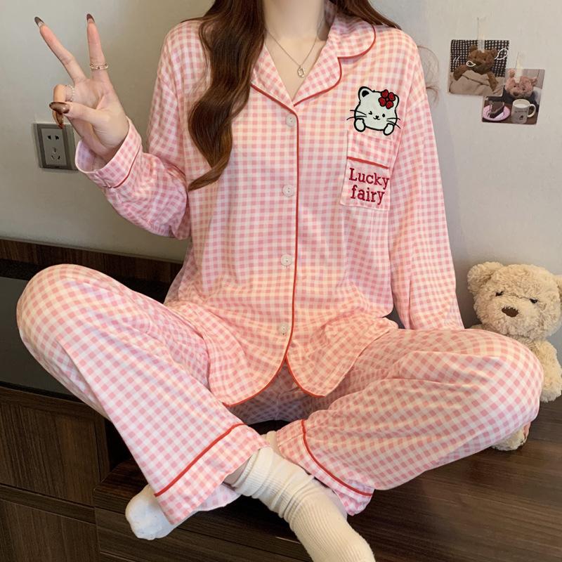 Women's Pajamas Set Pajamas 2-piece Set Airy Soft Casual Printed Pajamas