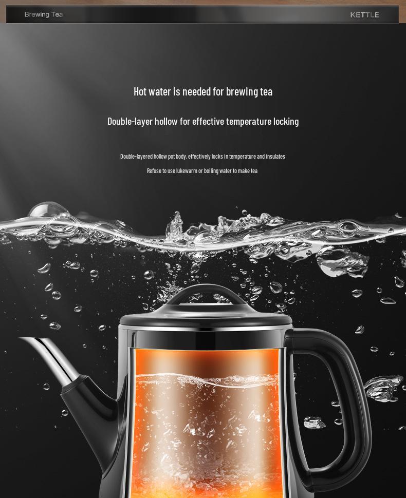 Midea Electric Tea Kettle with High Power Boiling and Tea Infuser, Model MK-PCE071