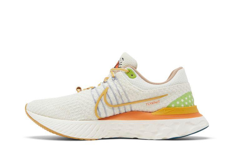 Nike React Infinity Run 3 Flyknit Sun Club Sail Hot Curry