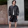 Stussy Sequin Satin Jacket Unisex Jacket Black 115718