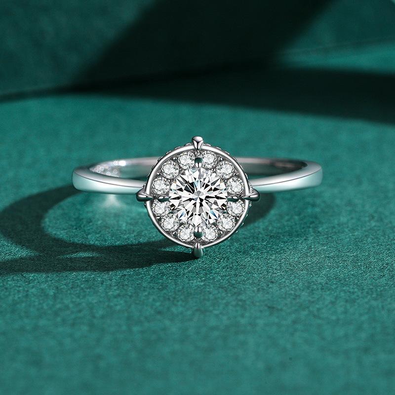 Tancise Classic 925 Inel cu zirconiu din argint Sterling Bijuterii pentru dama Cadou de petrecere pentru nunta