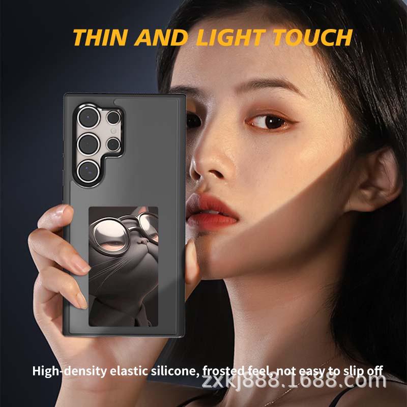 

Color E-Ink Screen Phone Case for Samsung S23 & S25 Ultra - DIY Image Casting & Changeable Design S24 Ultra