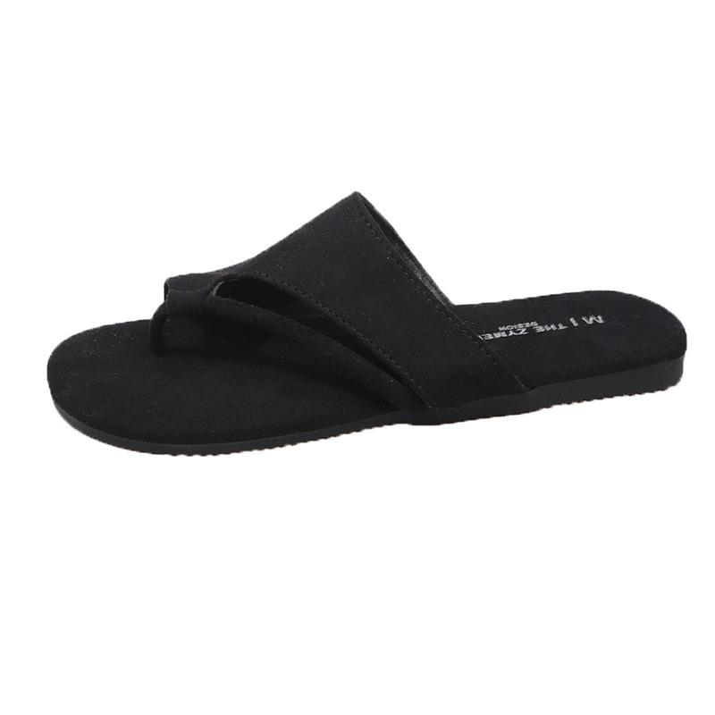 Zehensatz vielseitige coole Hausschuhe Sommer 2025 neu Zehensatz Hausschuhe Damen lässig flacher Absatz coole Hausschuhe Oberbekleidung