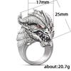 Personalized Domineering Exquisite Faucet Men'S Ring, Style Electroplated Alloy Hand Jewelry