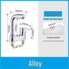 TLXT Korean Style Double-Hole Basin Faucet