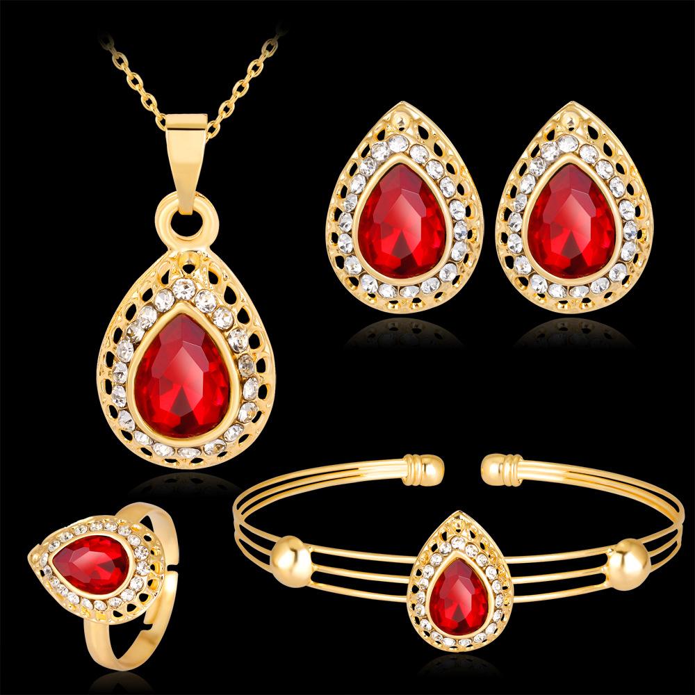 Women Necklace Earring Jewelry Bijouterie Sets B0910646 KTJ
