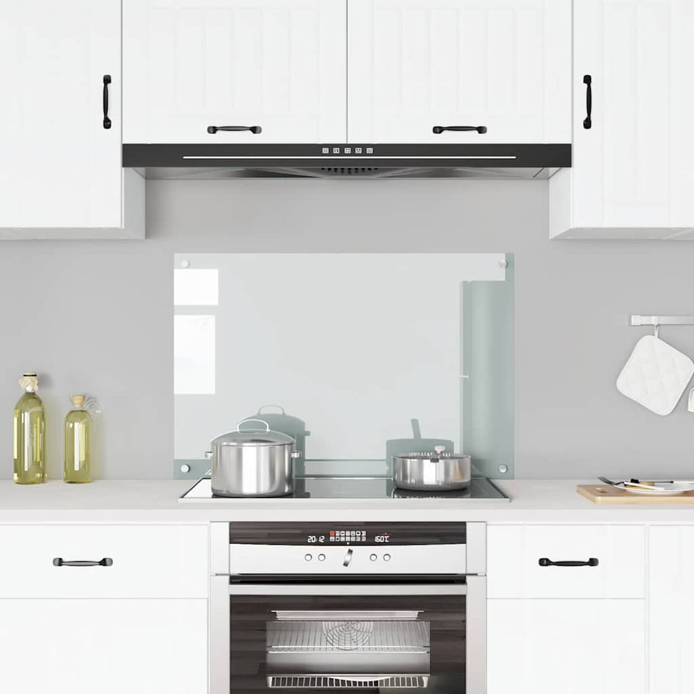 Kitchen Backsplash 90x60 Cm Tempered Glass