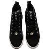 SNOOPY x Anta Life Collection Durable Breathable High-Top Skateboard Shoes Men's Black Sneakers 912138604-2