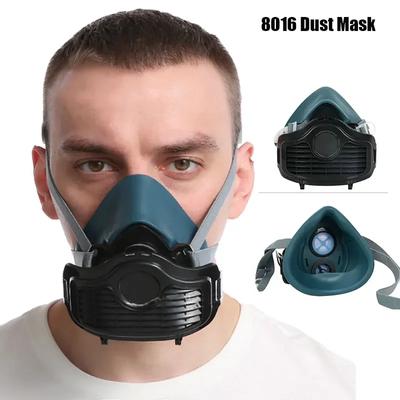 Für Sprühfarbe Hausdekoration Schleifstaub-Atemschutzmaske8016Selbstansaugende Filterstaub-HalbmaskeSilikon-Staubschutzmaske geeignet