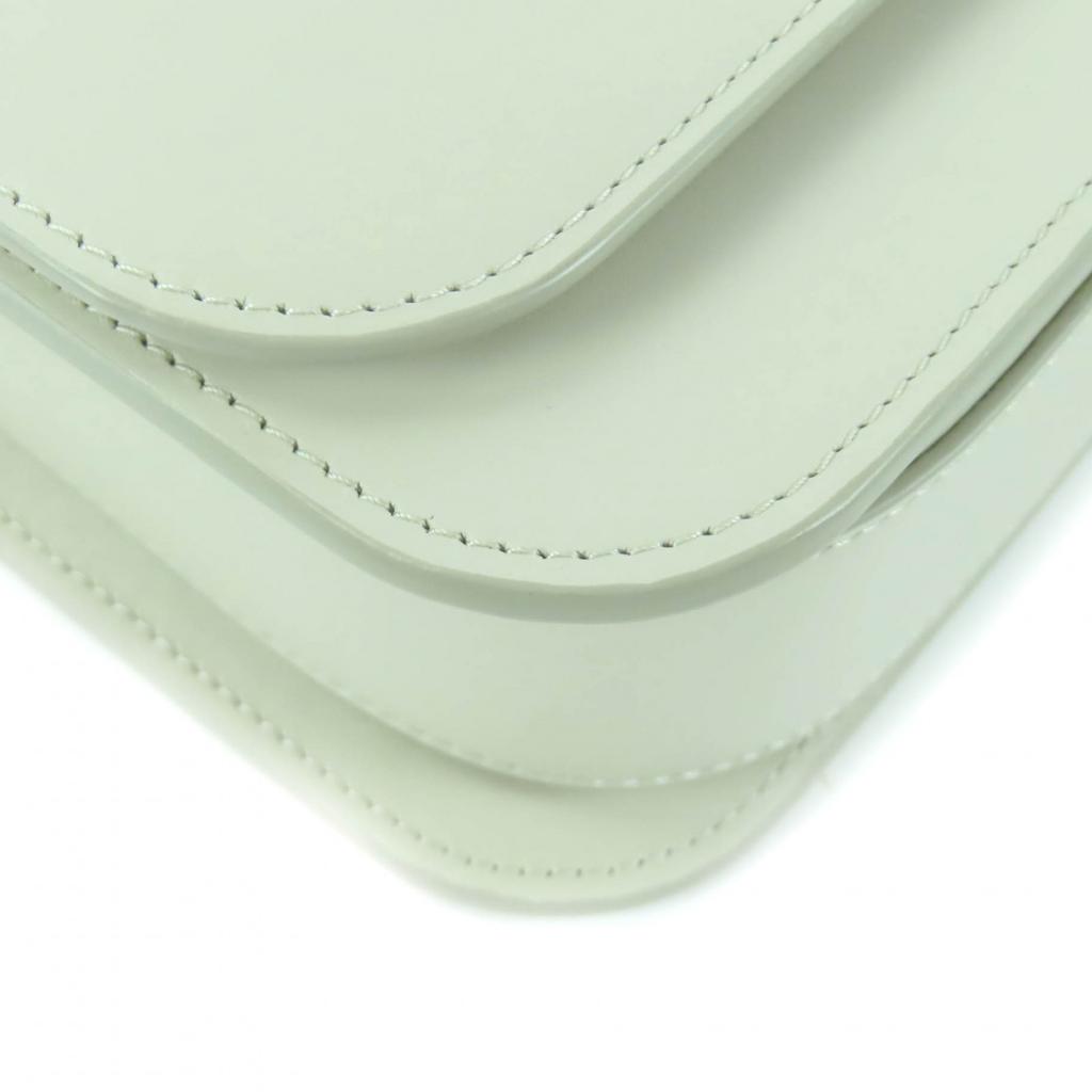 Great LOEWE Shoulder Bag Goya Medium Anagram Leather Leather Women Used