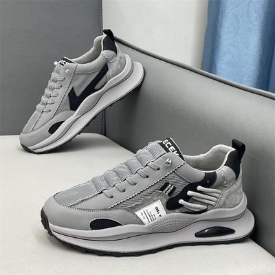 Zapatillas Deportivas para Correr para Hombre para Caminar al Aire Libre Zapatillas Casuales Suaves Zapatillas de Cuero de Diseño de Moda Impermeables Tenis Masculina