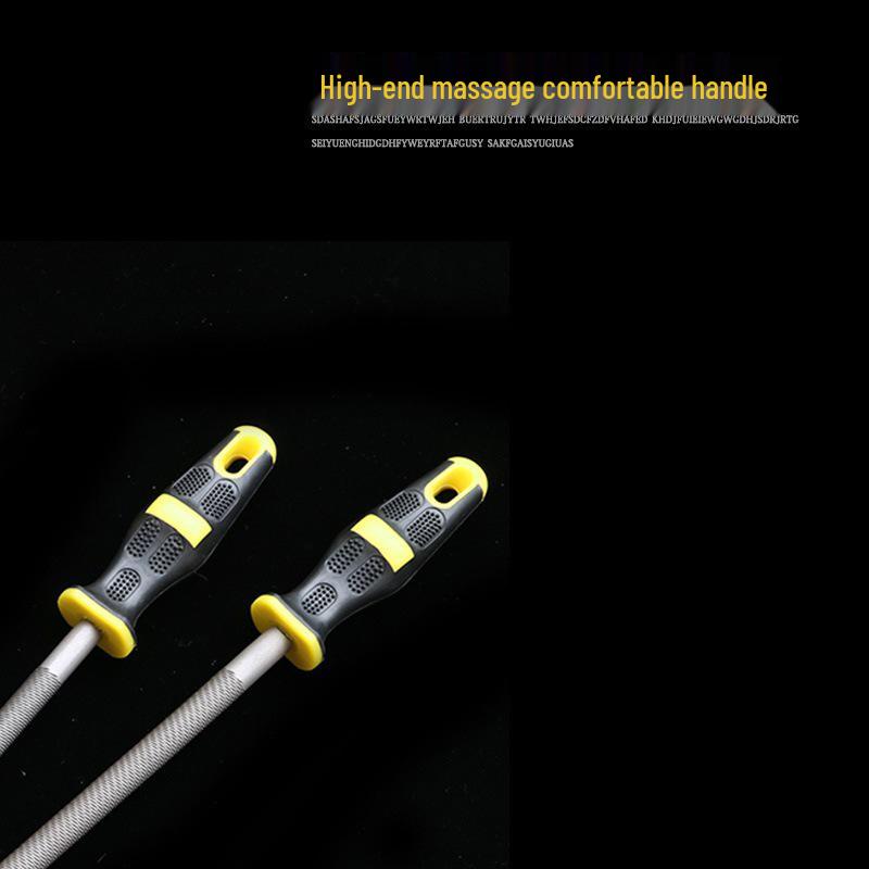 Ji Cuo Rundfeilensatz: Grobe, Mittlere, Feine Zähne - Stahl Schlosserwerkzeug