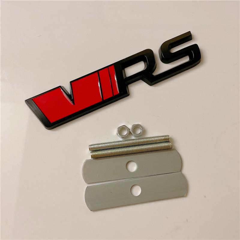 DCLR3 3D Metal Car Sticker Emblem Badge Decals Decoration for Skoda VRS Octavia 1 2 3 Rapid Kodiaq Karoq Fabia Kamiq Superb Accessory