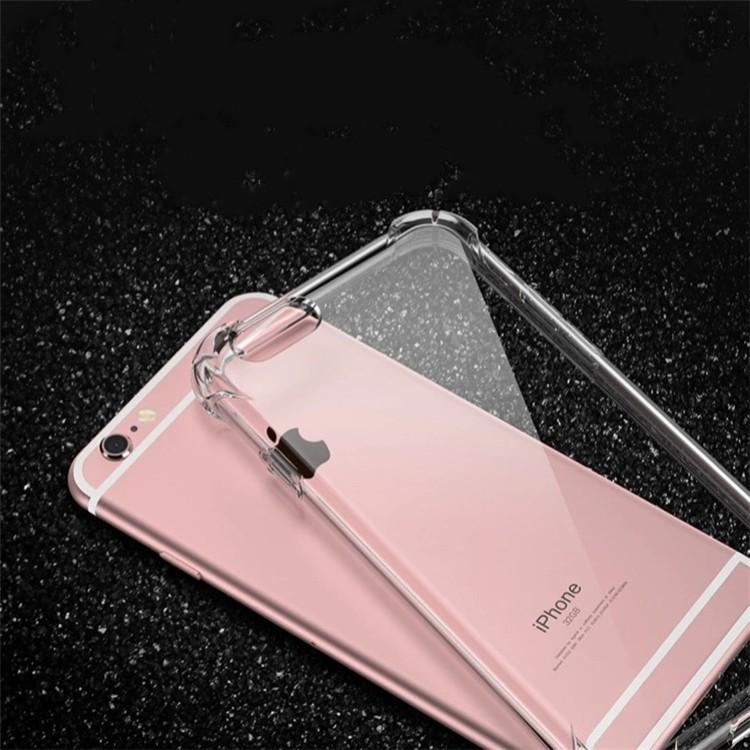 Applicable to iPhone17 PRO MAXTPU transparent mobile phone case, four corners anti-drop 1.0MM thick IP16 new model