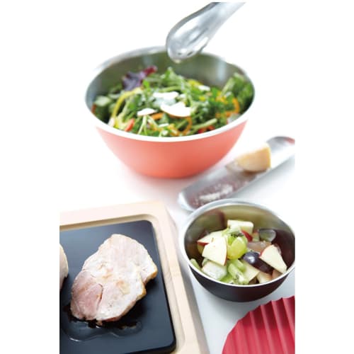 Yoshikawa EA to CO Iitoko Oros & Hasam Grater + Multi-Purpose Tongs Set (AS0011, AS0012, AS1307)