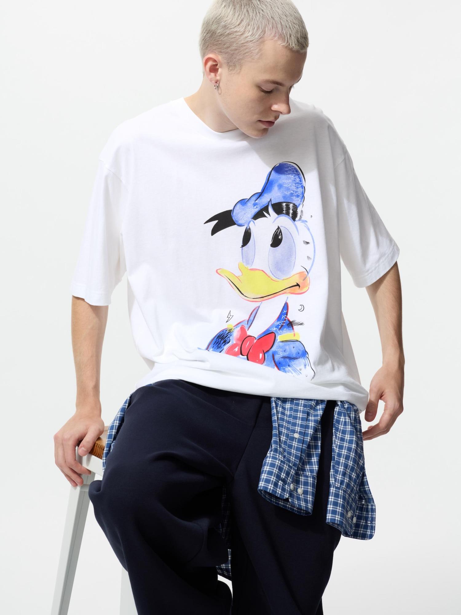 

Uniqlo Disney Art Ut Свободный крой