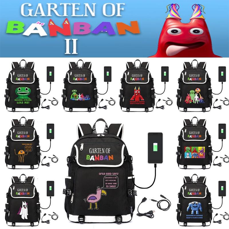 Garten Of Banban Large-capacity Waterproof Usb Charging Schoolbag Backpack Gifts