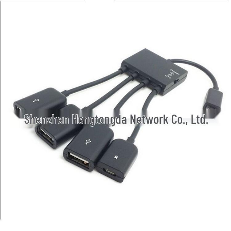 

Switch Charge OTG Micro USB 4-Port Hub Splitter with Charging