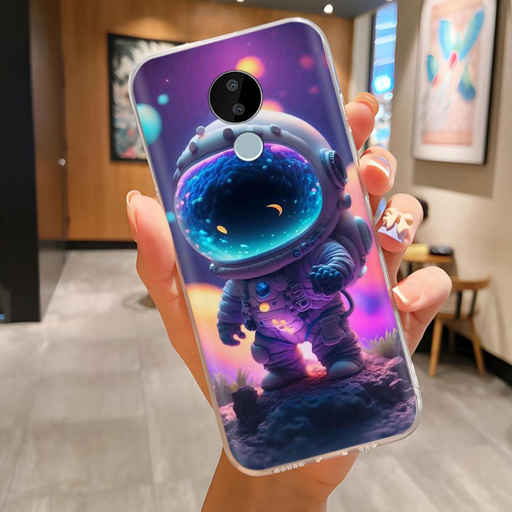 For Nokia C30 Case Funny Creative Cover for Nokia C30 Phone Cases Soft TPU Silicone Transparent Back Covers for NokiaC30 C 30