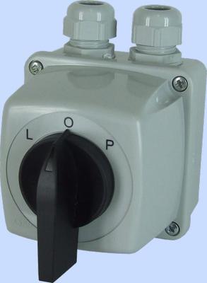 Cam Switch L-0-P 3P 16A Ip44 Bow E16-43 In Housing - E261Cy-Ed020
