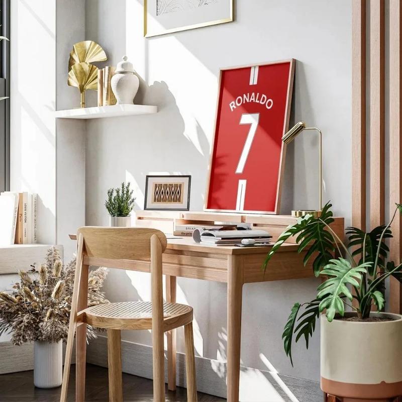 2024 Season Canvas Posters Football Jersey Sports Star Signs Wall Decor Ideal for Fans and Room Aesthetic Decor