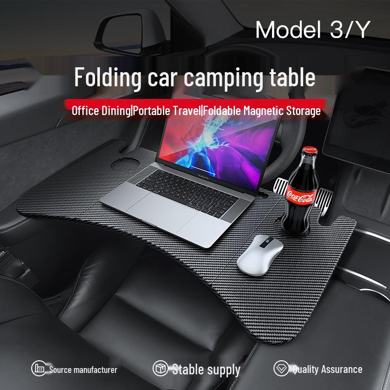 Tesla Model 3/Y Refresh Multifunctional Foldable Car Tray/Table