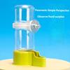 2PCS Automatic Auto Waterer For Parrots Budgies Cockatiels Safe Plastic Water Dispenser Feeder Easy Maintenances