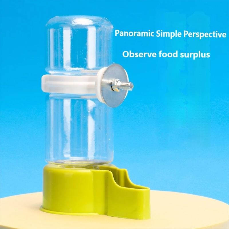 2PCS Automatic Auto Waterer For Parrots Budgies Cockatiels Safe Plastic Water Dispenser Feeder Easy Maintenances
