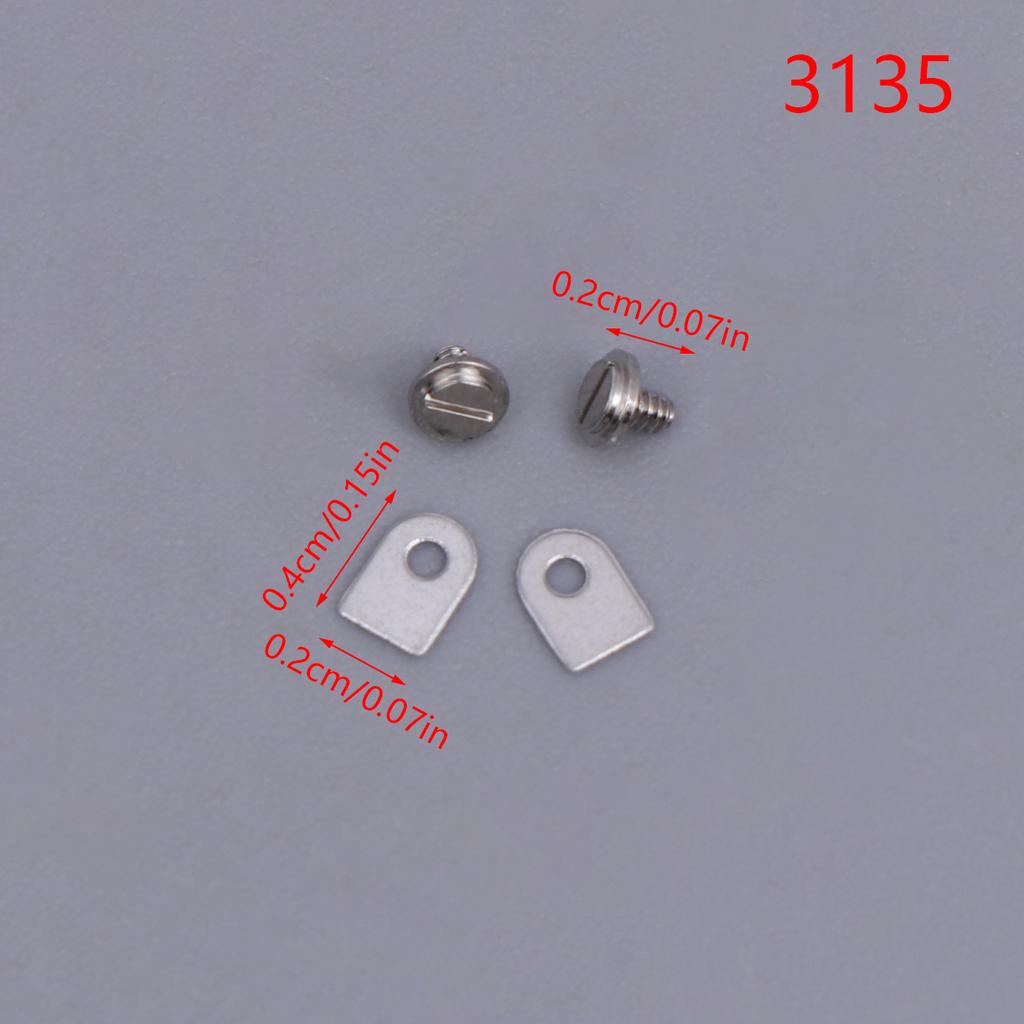 1Set 3135 Screw Metal Watch Movement Part 3186 Fixing Securing Screw Gasket Fit For Watch 3135 3186 Movment Screw
