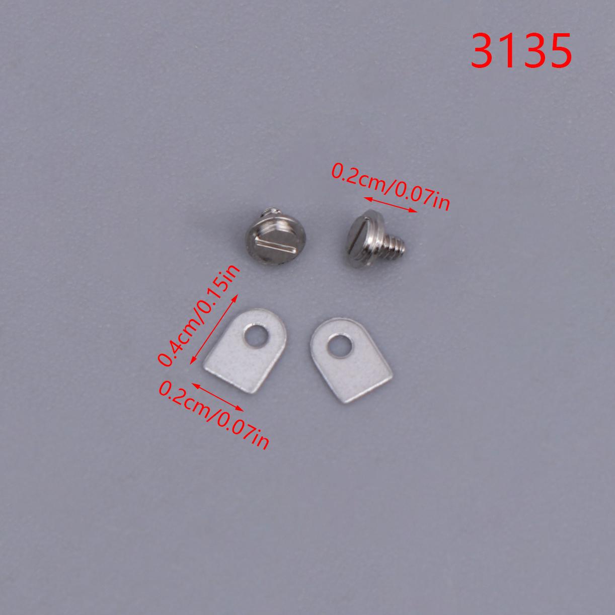 

1Комплект 3135 Гвинт Металева Деталь Годинникового Механізму 3186 Фіксуючий Гвинт Прокладка Підходить Для Годинника 3135 3186 Гвинт Механізму